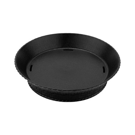 G.E.T. ENTERPRISES G.E.T. Enterprises 9" Round Black Basket, PK12 RB-892-BK